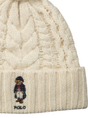 Polo Ralph Lauren "Polo Bear" Cable Pom Pom Beanie