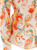 Etro Poplin Shirt in Paisley Print