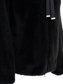 Herno "faux mink pels" kort frakke