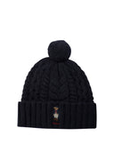 Polo Ralph Lauren "Polo Bear" Kabel Pom Pom Beanie