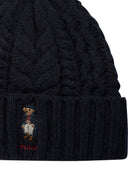Polo Ralph Lauren "Polo Bear" Kabel Pom Pom Beanie
