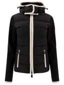 Moncler Grenoble Down Jacket med kontrasterende detaljer