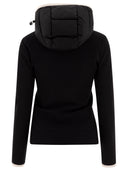 Moncler Grenoble Down Jacket med kontrasterende detaljer