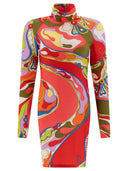 Emilio Pucci Orchidee Print Dress