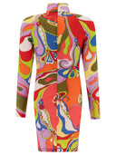 Emilio Pucci Orchidee Print Dress