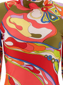 Emilio Pucci Orchidee Print Dress