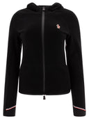 Moncler Grenoble Hooded Fleece Jacket With Zip