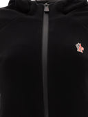 Moncler Grenoble Hooded Fleece Jacket With Zip