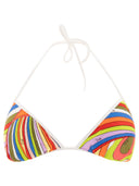 Emilio pucci iride tryck bikini topp
