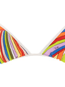 Emilio pucci iride tryck bikini topp