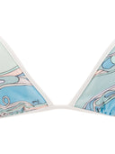 Emilio Pucci Orchidee Print Bikini Top