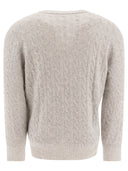 Brunello Cucinelli Kaschmir Vanisé Kabelstrickpullover