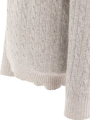 Brunello Cucinelli Kaschmir Vanisé Kabelstrickpullover