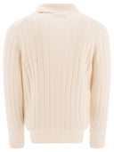 Brunello Cucinelli Cashmere Flat Rib 가디건