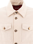 Brunello Cucinelli Lightweight Water Resistant Cashmere Overshirt
