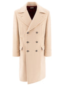 Brunello Cucinelli Camel Double Breasted Wool
