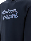 Maison Kitsuné "Handwriting Striped" Sweatshirt