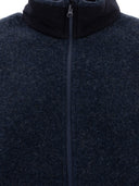 Maglione di lana zippato nanamica