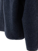 Maglione di lana zippato nanamica