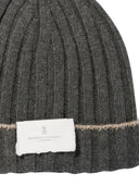 Brunello Cucinelli Ribbed Cashmere Knit Beanie