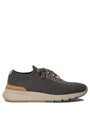 Brunello Cucinelli Cotton Knit Sneakers