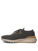 Brunello Cucinelli Cotton Knit Sneakers