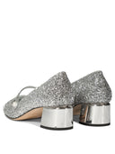 Jimmy Choo "Elisa 45" Glittered Pumps