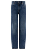 Brunello Cucinelli jeans gamba dritta sciolta