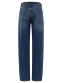 Brunello Cucinelli jeans gamba dritta sciolta