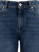 Brunello Cucinelli jeans gamba dritta sciolta