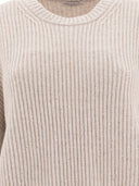 Brunello Cucinelli "Dazzling" Cashmere And Silk Sweater