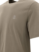 Maglietta della maglia di Brunello Cucinelli con logo