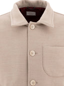 Brunello Cucinelli Wool Bomber a doppio castoro