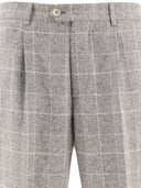 Brunello Cucinelli Prince Of Wales Tailored Trousers