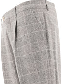 Brunello Cucinelli Prince Of Wales Tailored Trousers