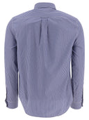Maison Kitsuné "Fox Head" Striped Shirt