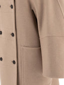 Max Mara Double Breasted Coat i ull og kashmir