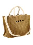 Marni Raffia Effet petit sac fourre-tout