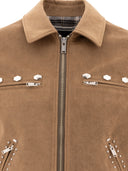 Undercover Faux Leather Jacket With Studs