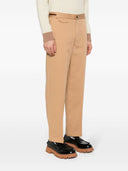 Gucci Pantaloni en Cotone Con Dettaglio Web