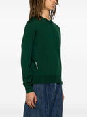 Gucci Maglione Con Logo Ricamato Sul Fianco
