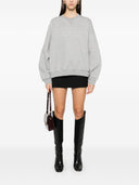 Gucci Felpa en Jersey di Cotone Congototipo en Rilievo