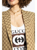 Gucci Collana a Catena pendente Con Scritta Gucci