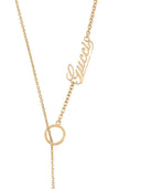 Gucci Collana a Catena pendente Con Scritta Gucci