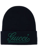 Gucci Cappello in Lana Con Ricamo Gucci