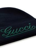 Gucci Cappello in Lana Con Ricamo Gucci