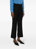 Gucci Pantaloni Sartoriali In Lana A Vita Media
