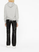 Saint Laurent Felpa dans Cotone Con Logo Ricamato