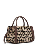 Valentino Garavani Borsa Piccola A Mano "V Logo Toile Iconographe"