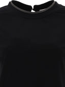 Brunello Cucinelli T Shirt Con Colletto Prezioso